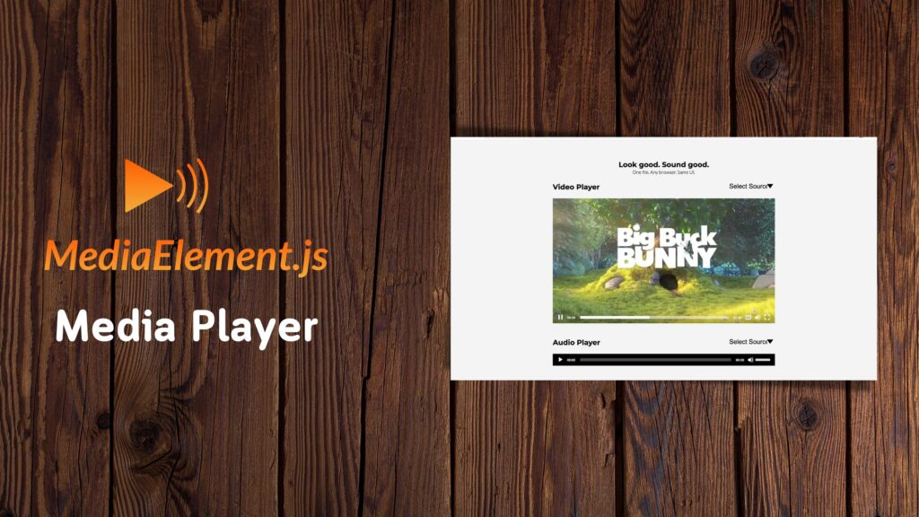 MediaElement.js Web Media Player