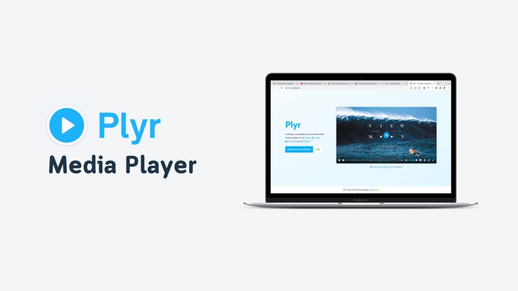 Plyr Video player